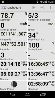 GPS Essentials android App screenshot 2